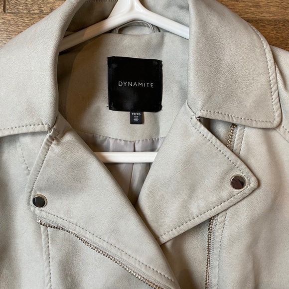 COPY - dynamite faux leather jacket - Picture 2 of 3